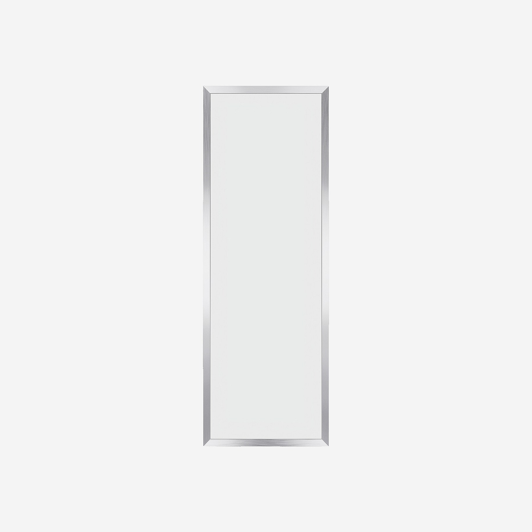 Miroir mural aluminium, acier inoxydable ELYO, HABITAT