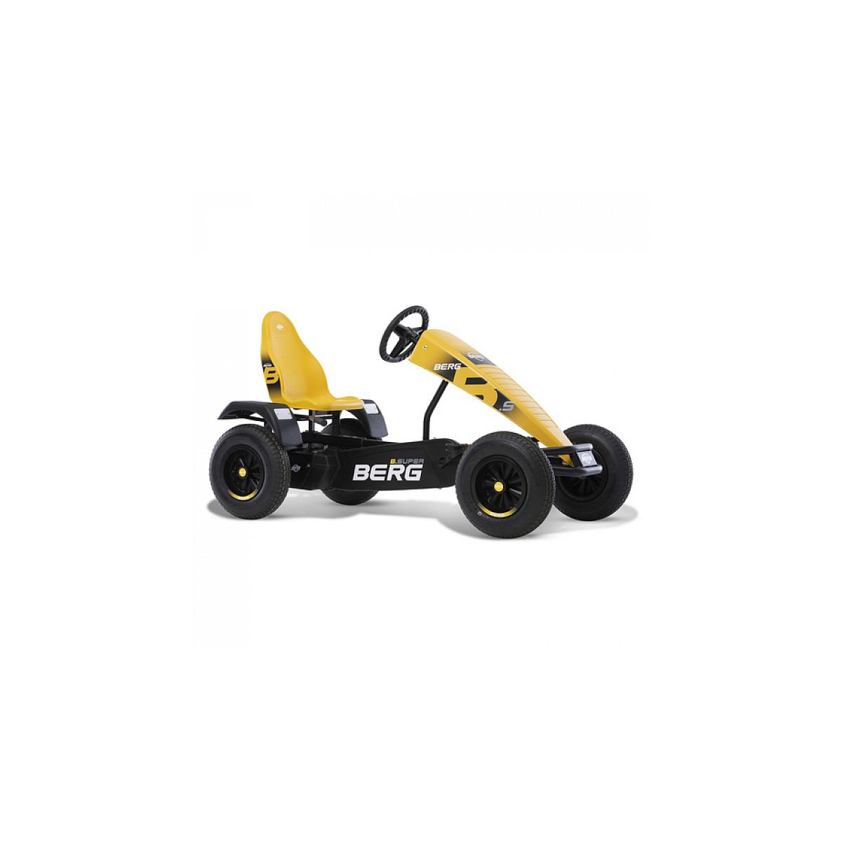 Berg e-kart à pédales avec xxl-frame b.super yellow avec 3 vitesses  07.40.24.00 Berg Toys