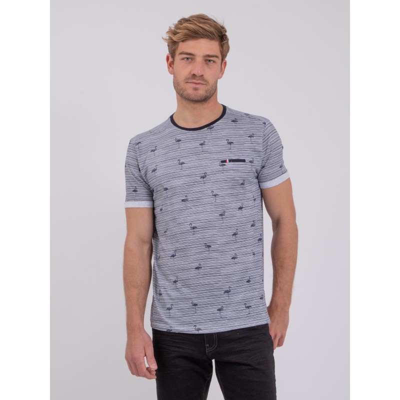T-shirt Col Rond Pur Coton Nabalvine, RITCHIE
