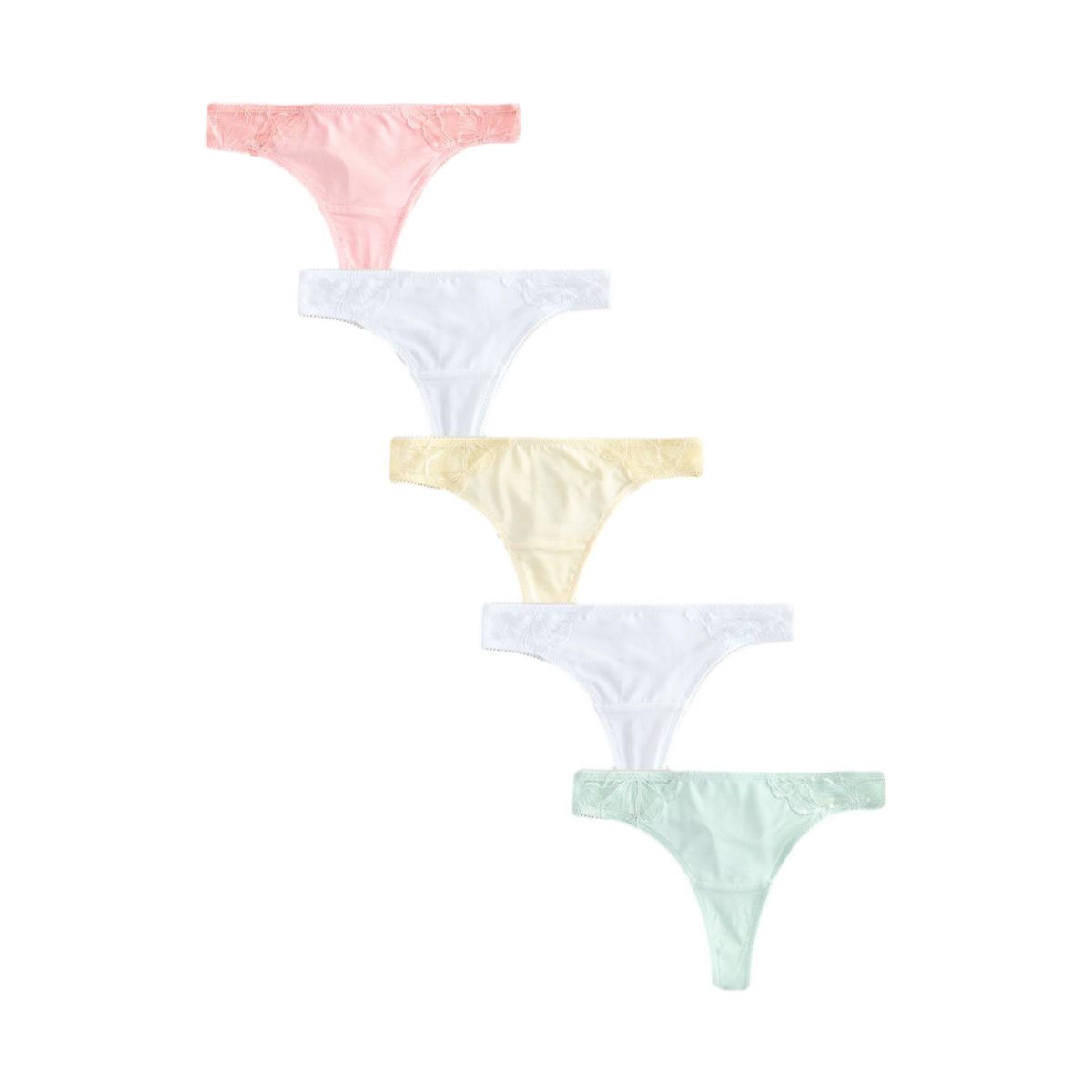 Culotte en dentelle et modal, lot de 5, NEXT