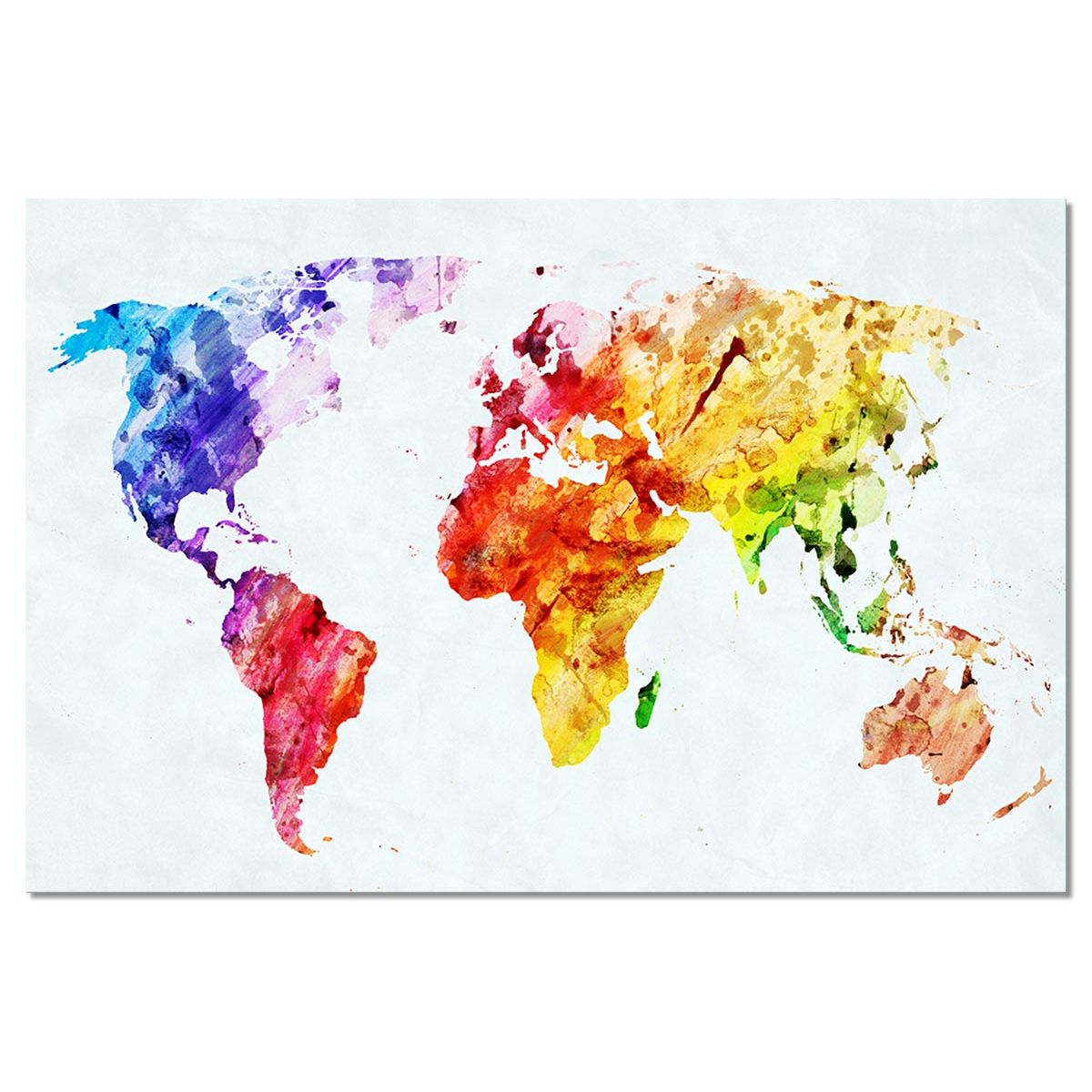 Tableau Carte Du Monde La Redoute