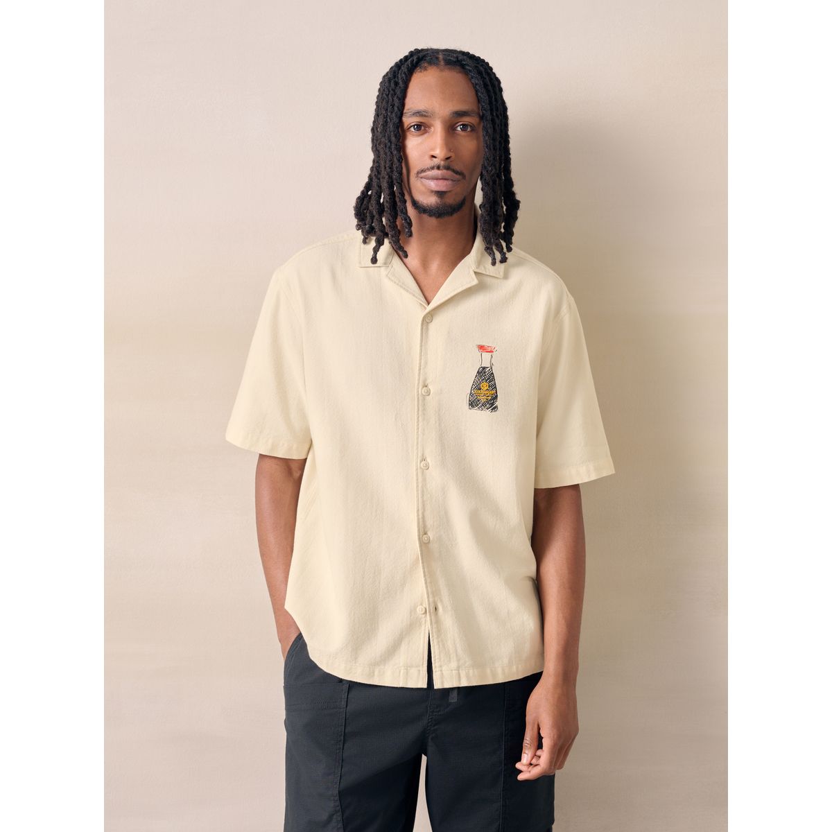 Chemise manches courtes à imprimé, NEXT