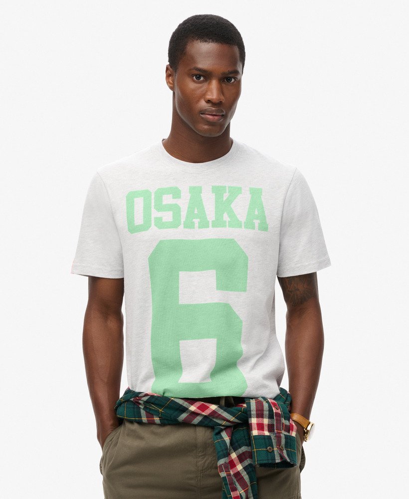 T-shirt standard chiné Osaka 6, SUPERDRY