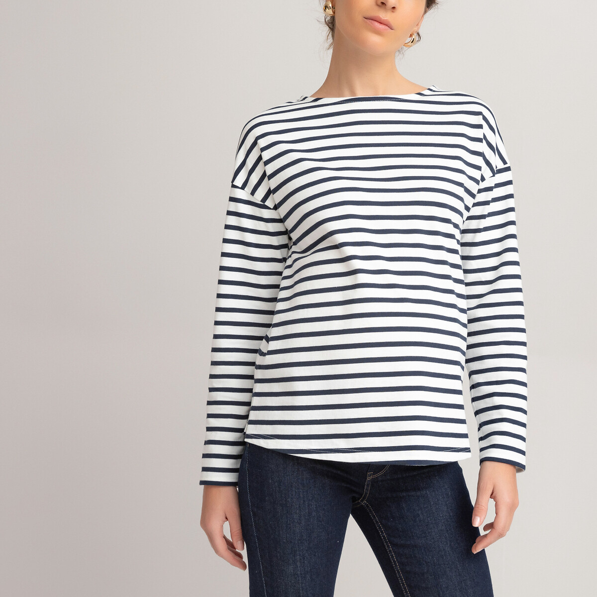 La Redoute Femme Vêtements Tops & T-shirts T-shirts Manches longues Made in France T-shirt TIGRE 