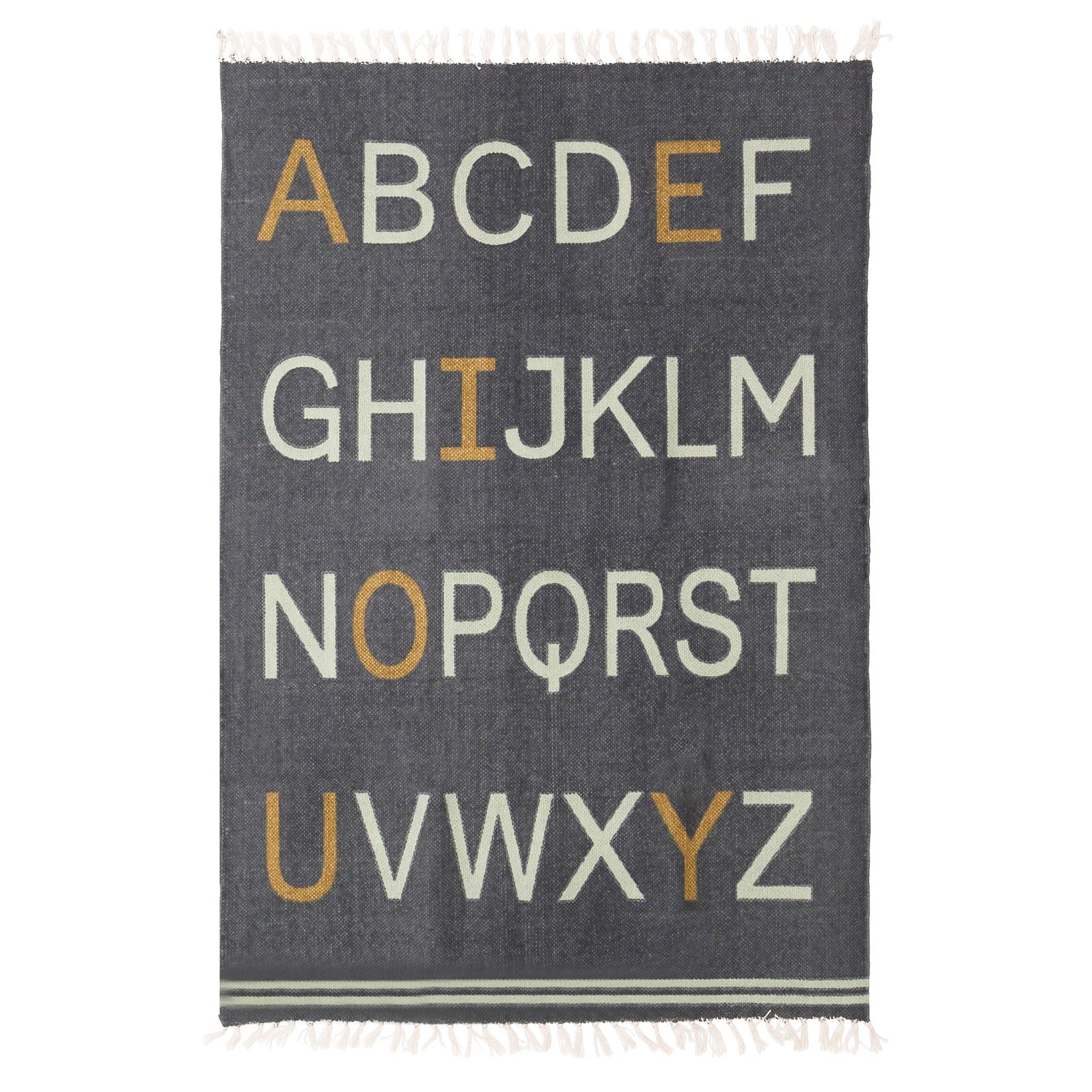 Tapis enfant en coton ALPHABET, AFK LIVING