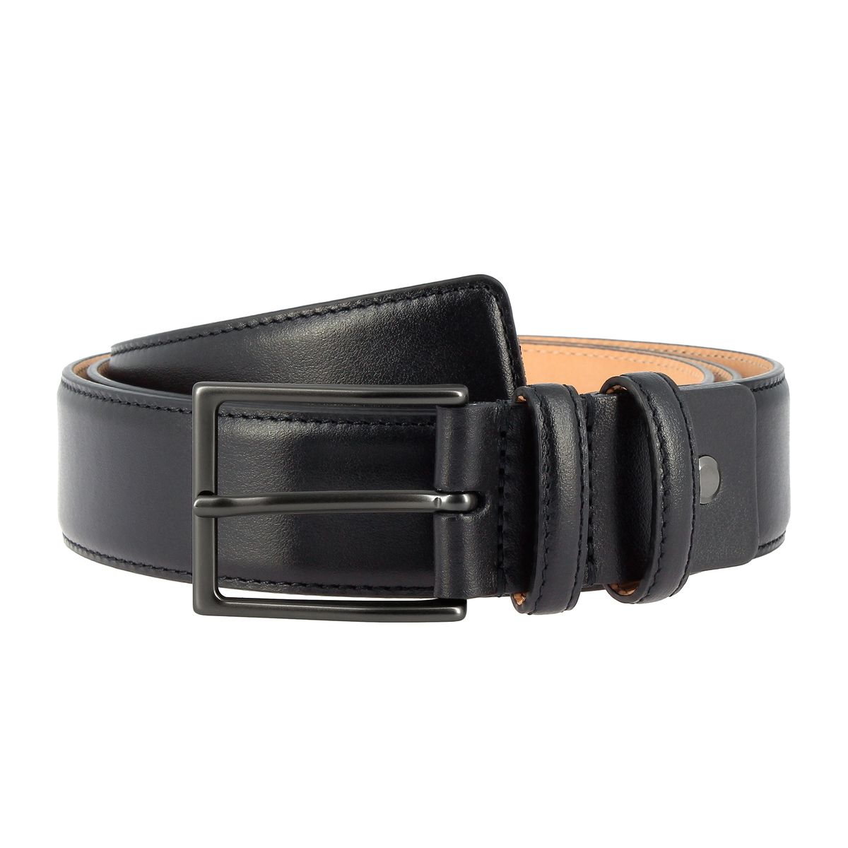 taille de 90 à 115 Vollleder ceinture noir ceinture en cuir véritable ceinture messieurs 