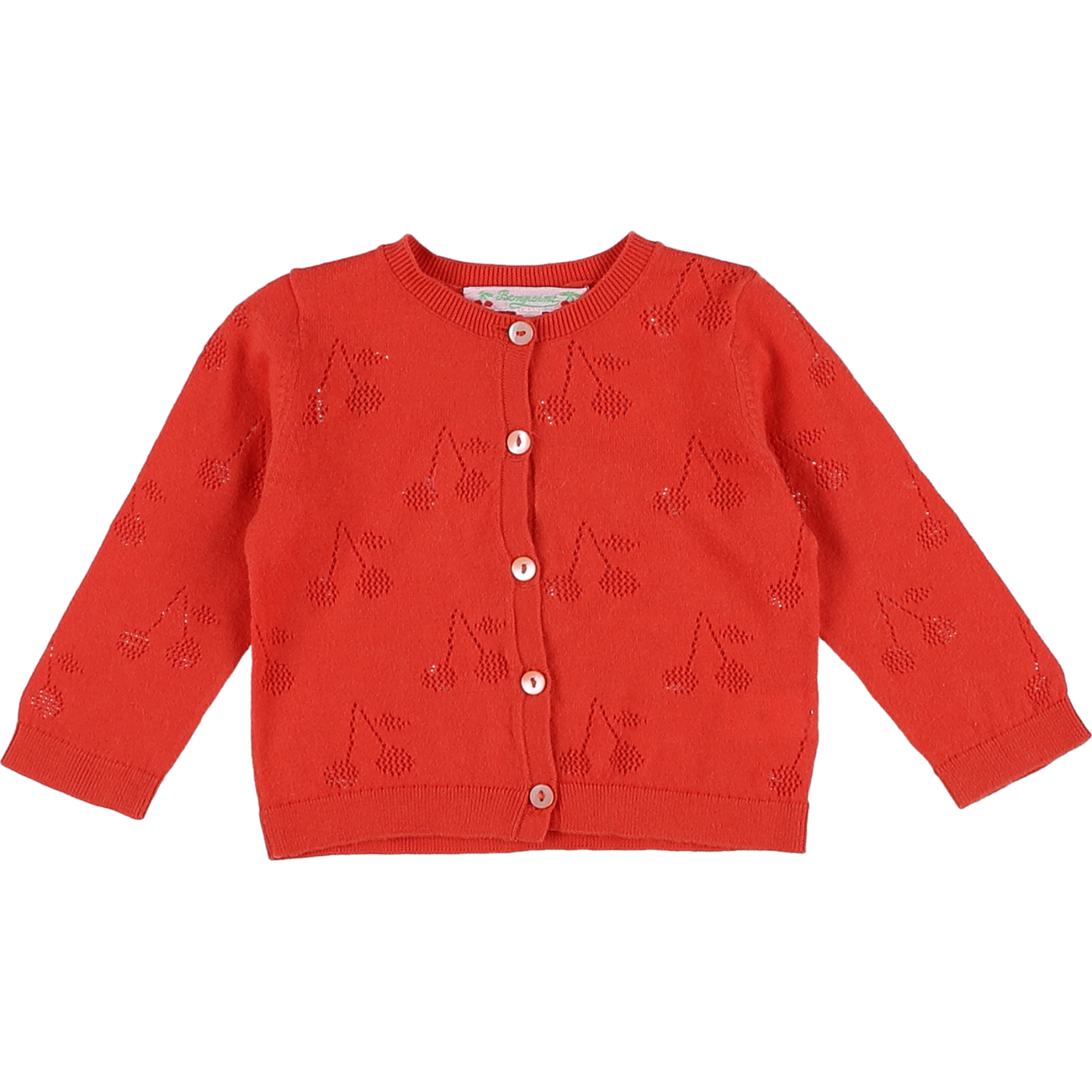 Cardigan ajouré - Très bon état, BONPOINT