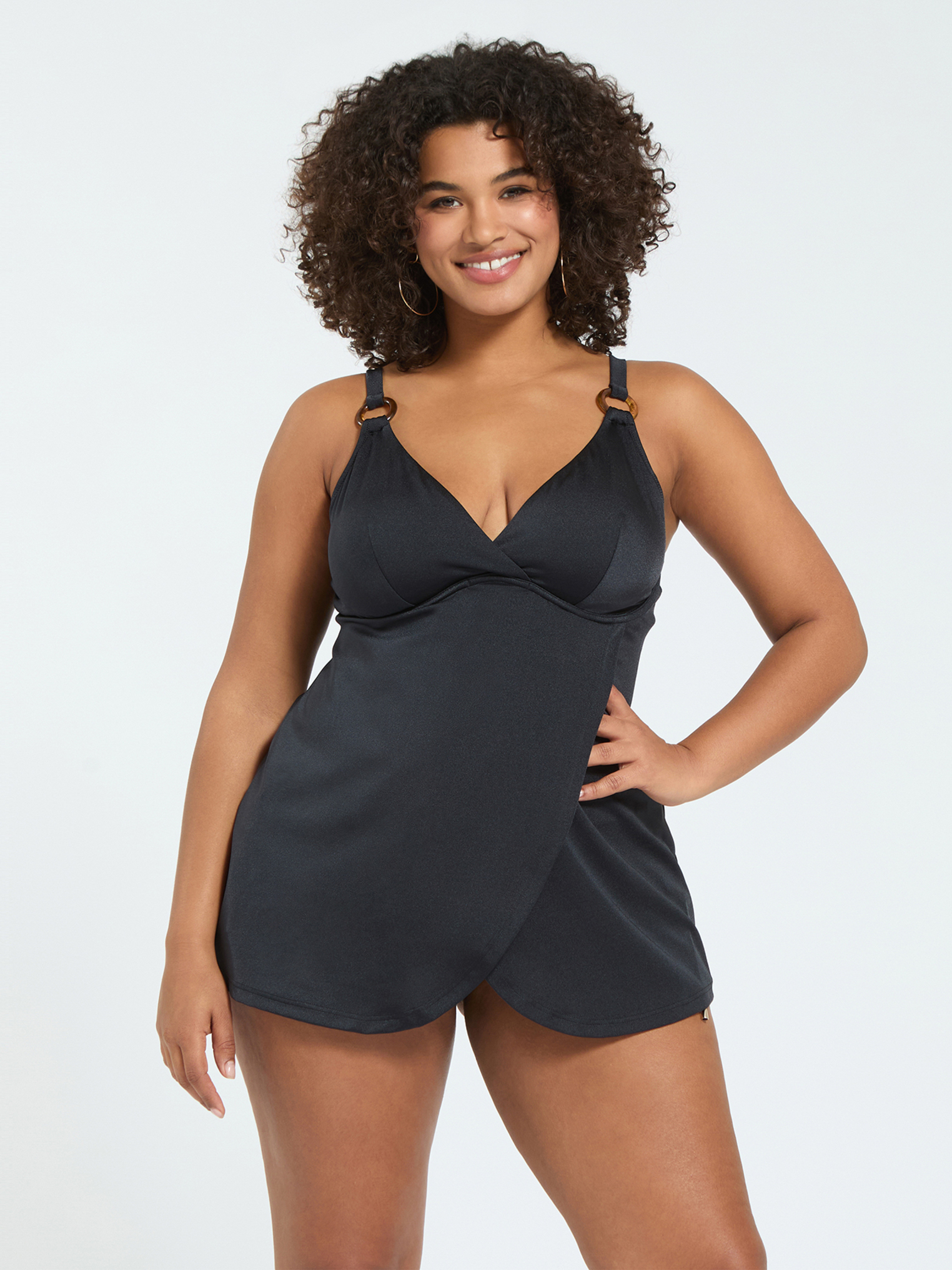 Haut de tankini avec détail anneau, FIORELLA RUBINO