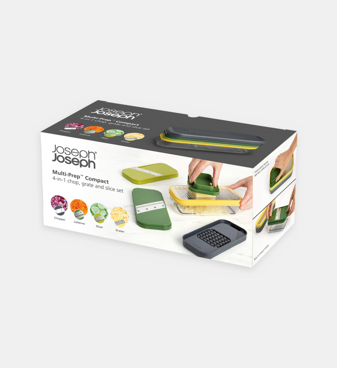 Set 4 lames pour hacher râper et trancher, JOSEPH JOSEPH