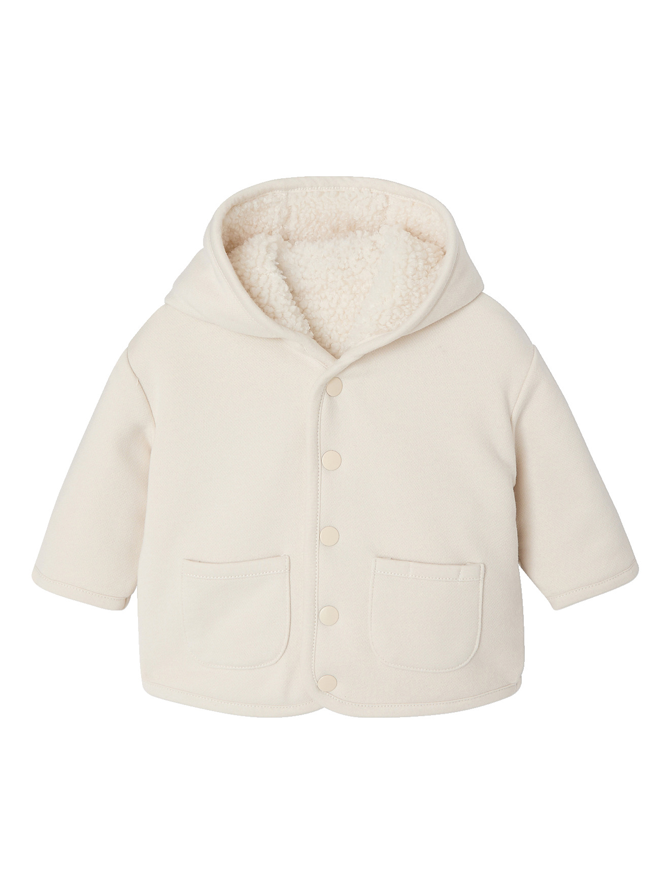 Gilet à capuche naissance, VERTBAUDET