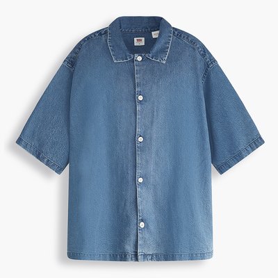 Slouchy Denim Shirt in Regular Fit with Short Sleeves LEVI'S