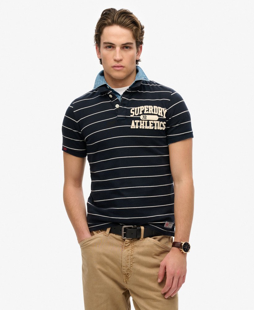 Polo en jersey Vintage Athletic, SUPERDRY
