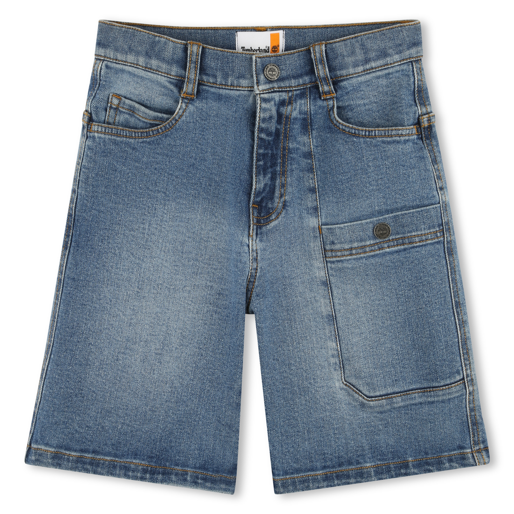 Bermuda ajustable en jean, TIMBERLAND