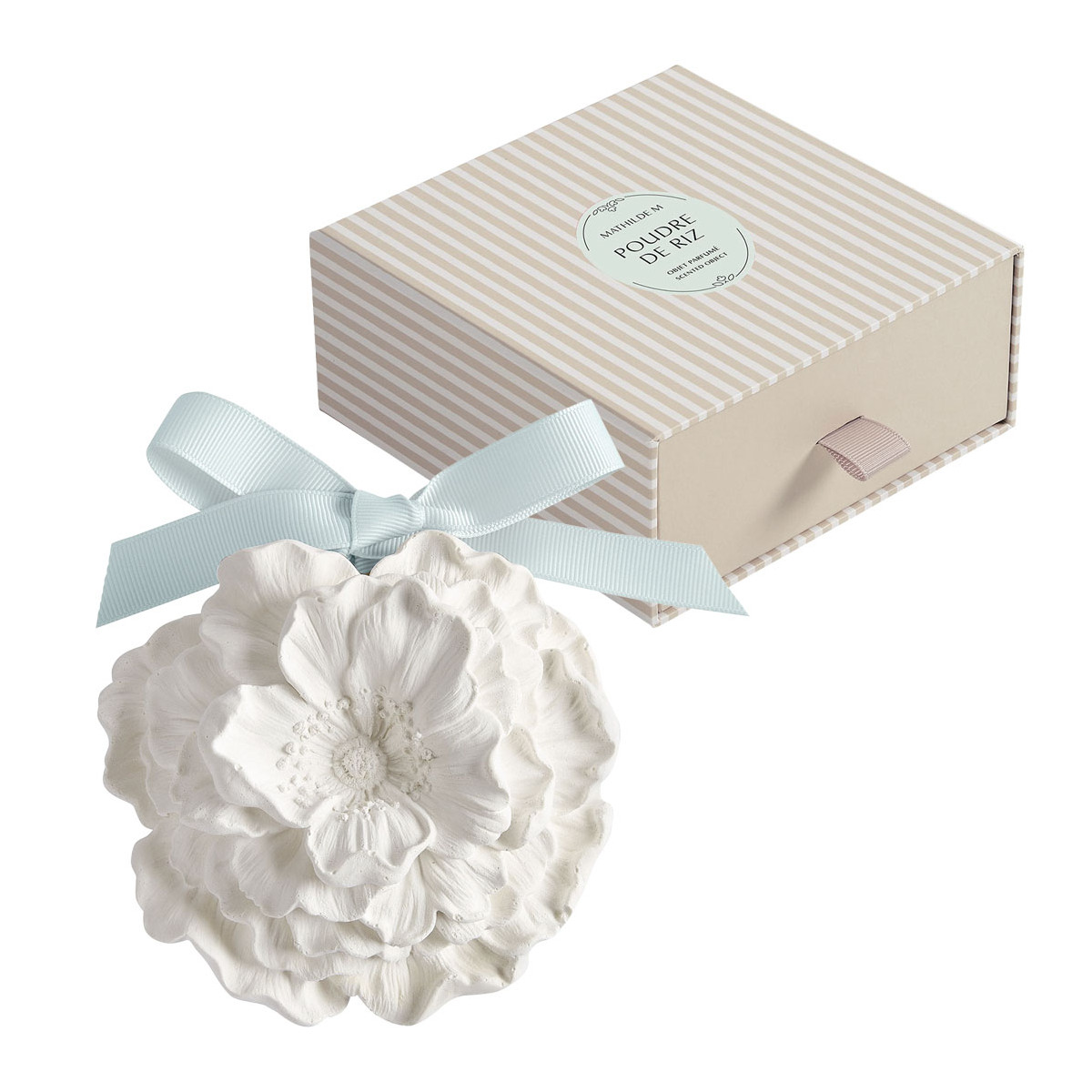 Décor parfumé Grande Fleur - POUDRE DE RIZ, MATHILDE M