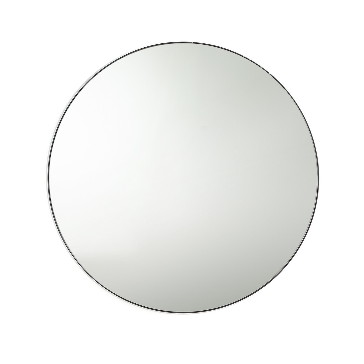 Miroir rond en métal Ø90 cm, Iodus