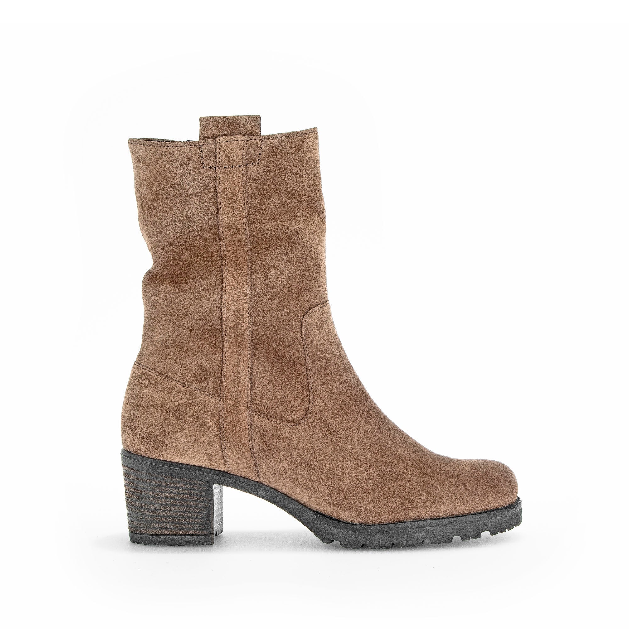 Bottines en cuir à talon décroché, GABOR