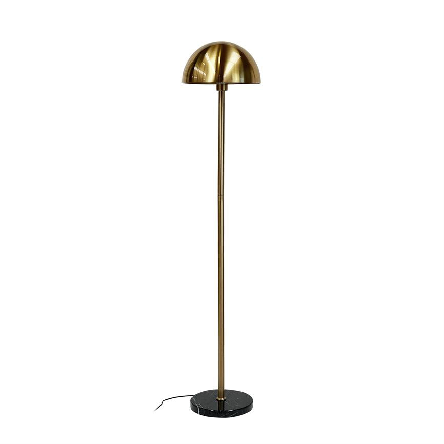 Lampadaire en Métal brass/marble Menton, DYBERG LARSEN