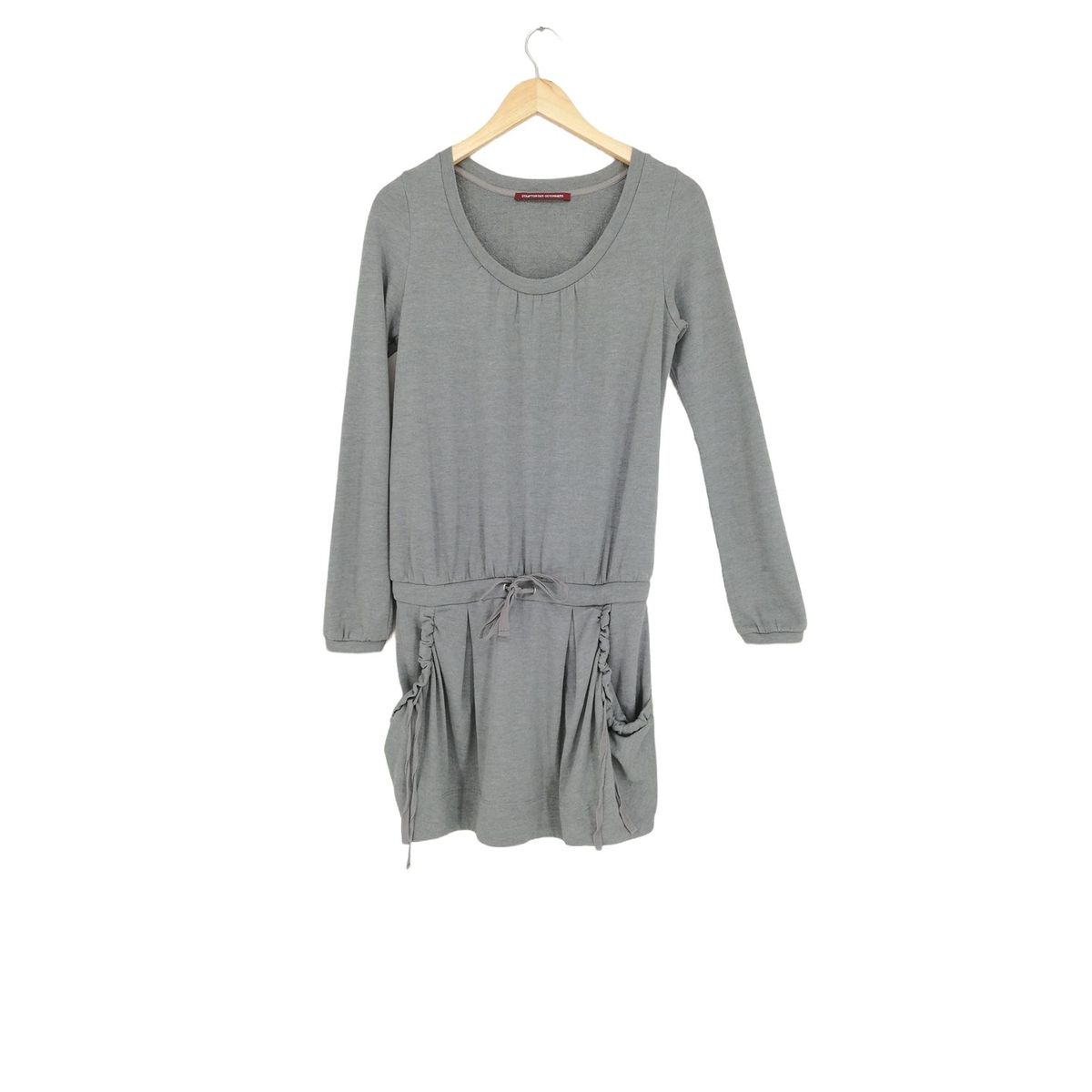 Magnifique Robe Pull Tunique Comptoir Des Cotonniers - Taille M - Laine Grise Modèle Shangri