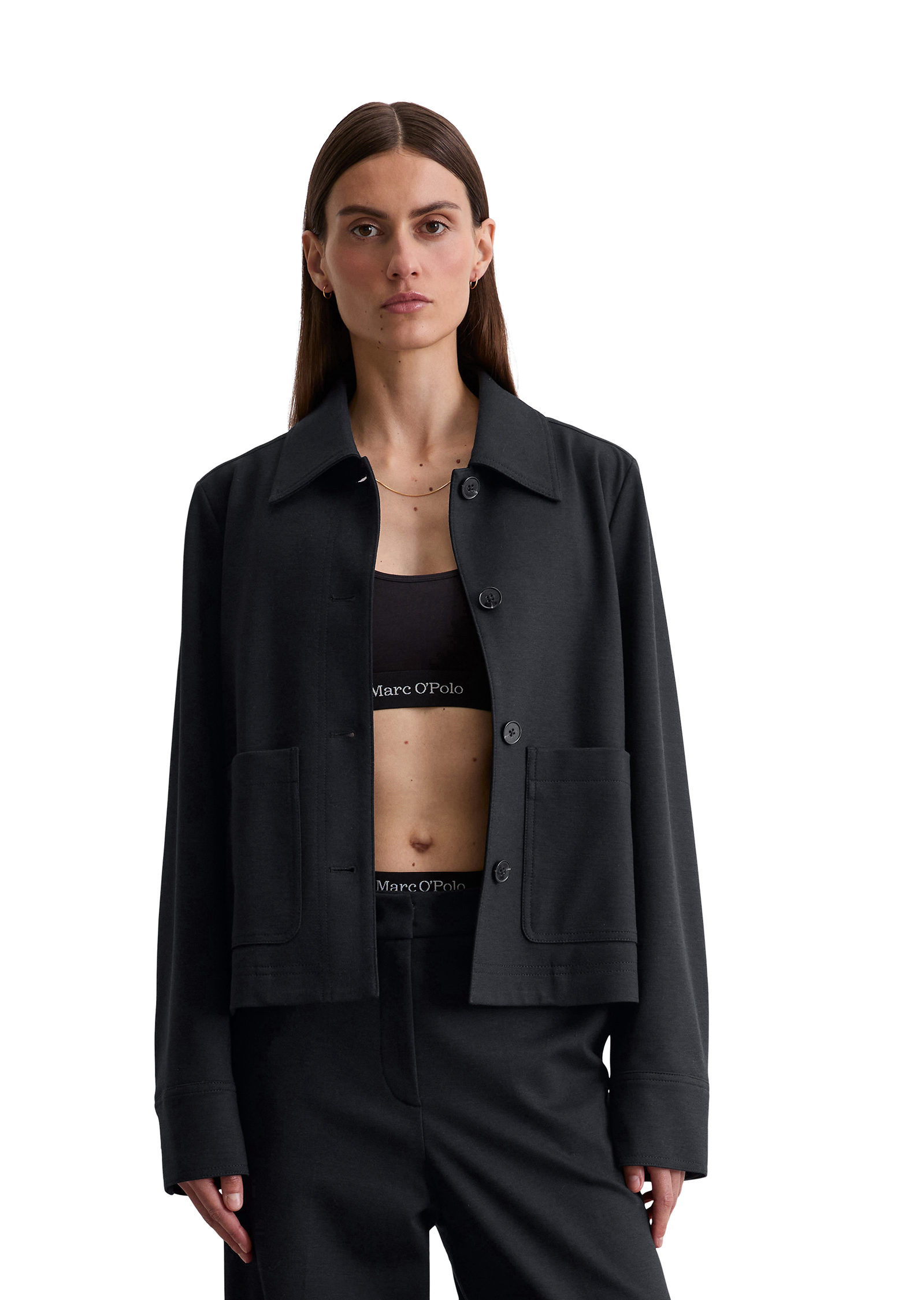 Veste Travel Collection en jersey interlock, MARC O'POLO