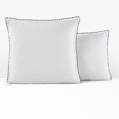 Leone 100% Washed Linen Pillowcase LA REDOUTE INTERIEURS