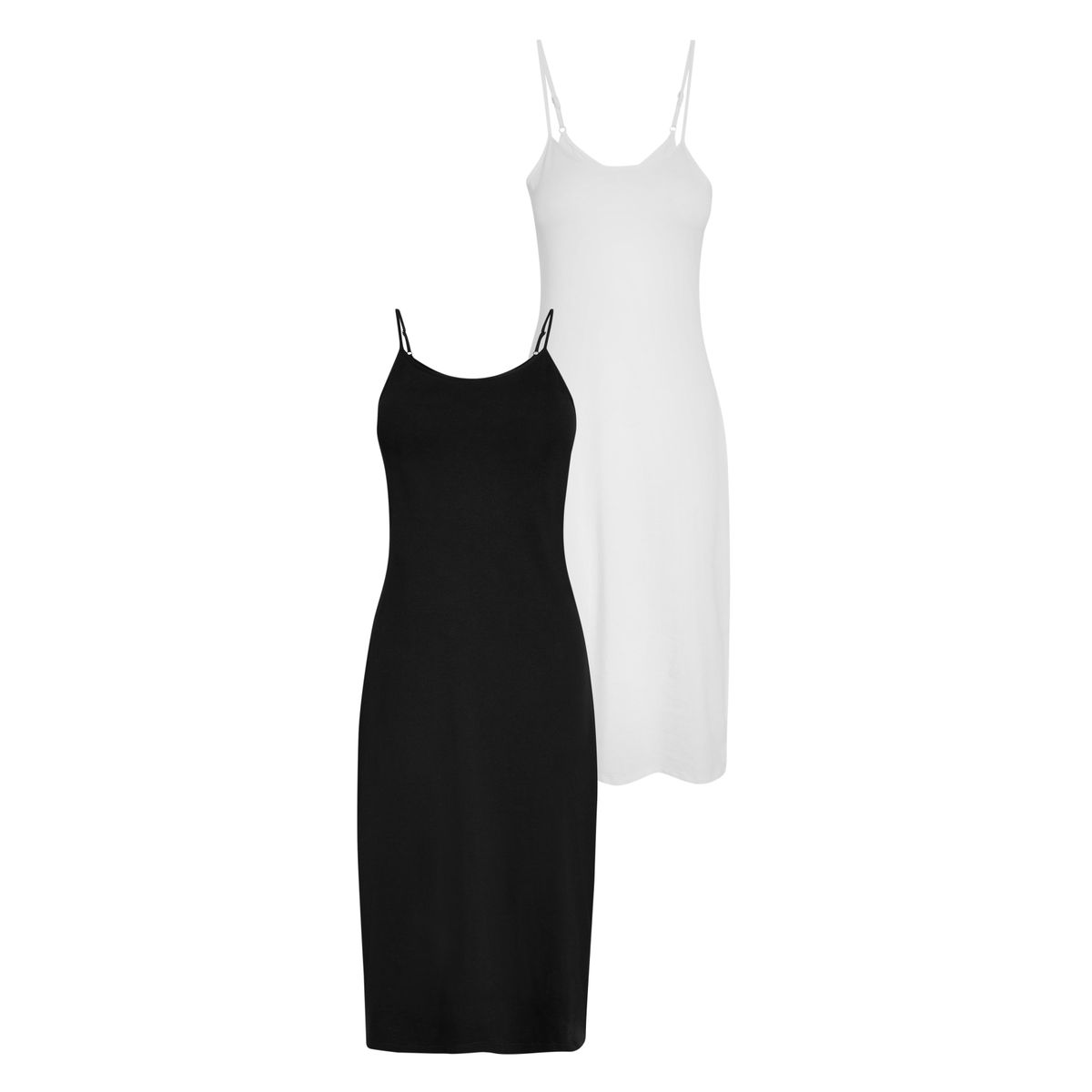 Nuisette mi-longue, lot de 2, NEXT