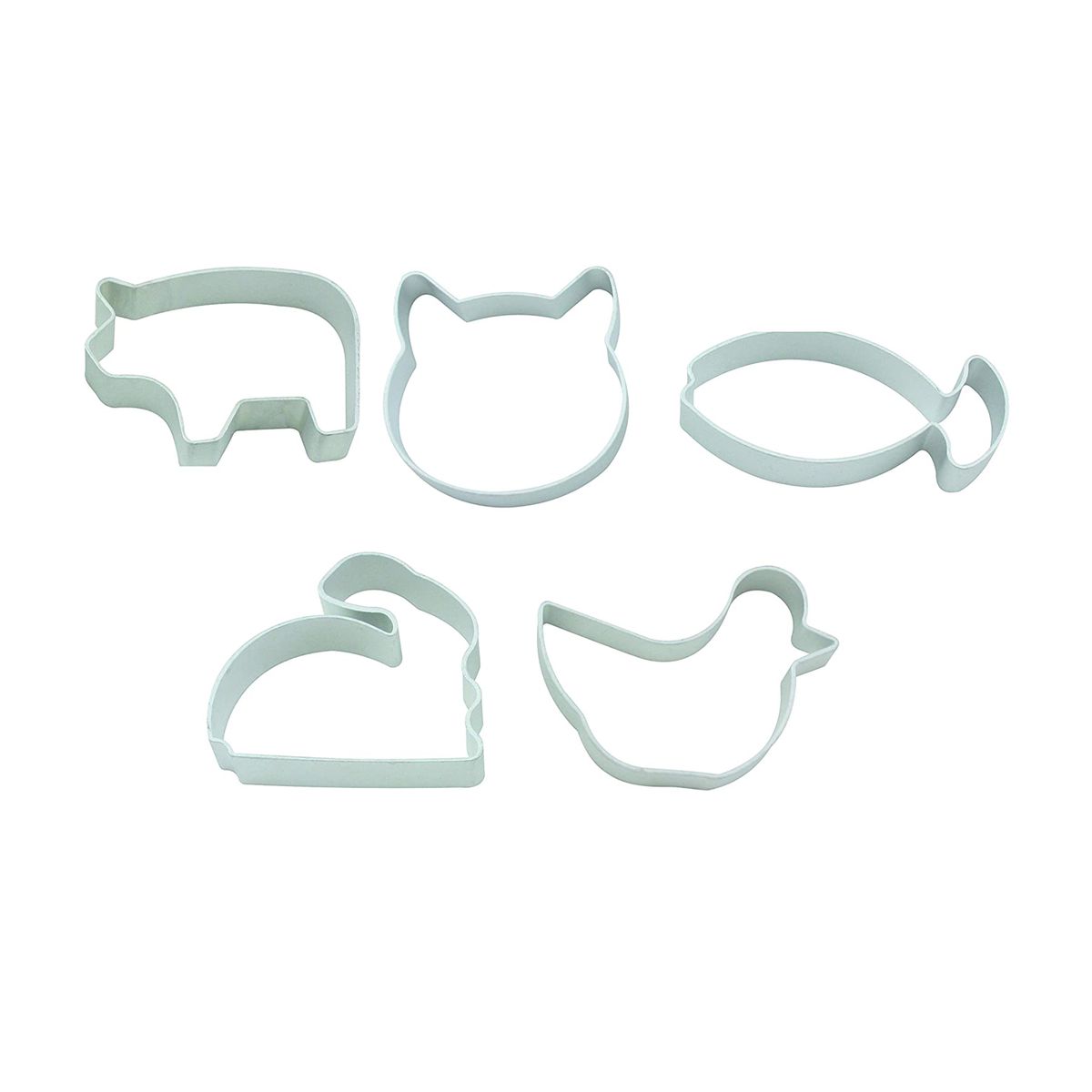 Lot de 5 emporte-pièces animaux, ZENKER