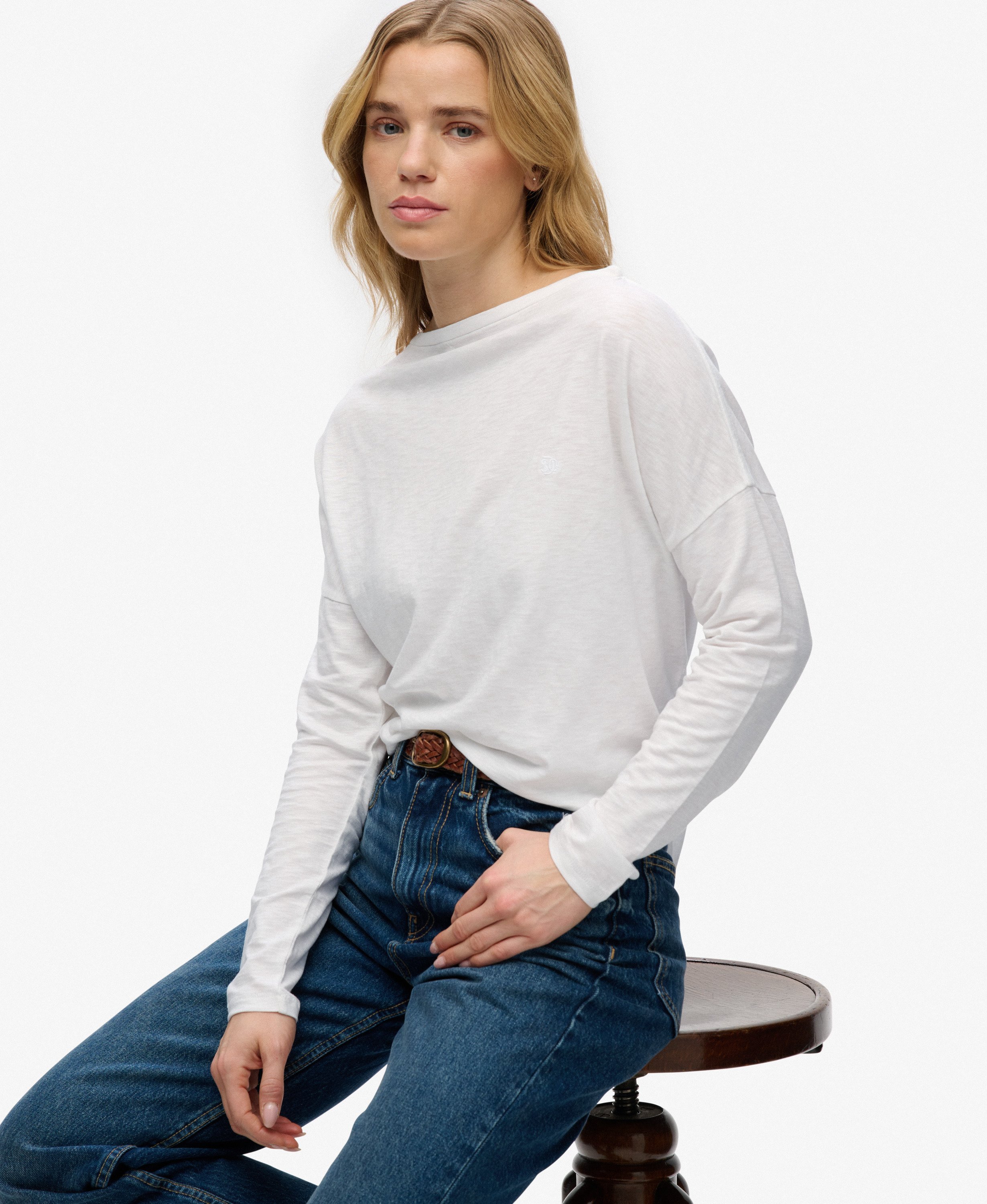 Studios Top Manches Longues Col Bateau, SUPERDRY