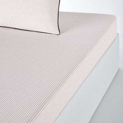 Lior Linen/Cotton Blend Fitted Sheet LA REDOUTE INTERIEURS