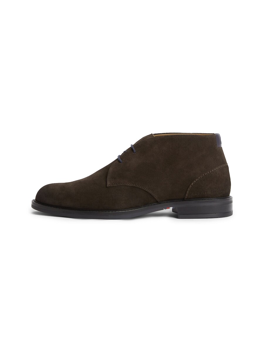 Tommy Hilfiger Botines de piel de ante con cordones — foto 4