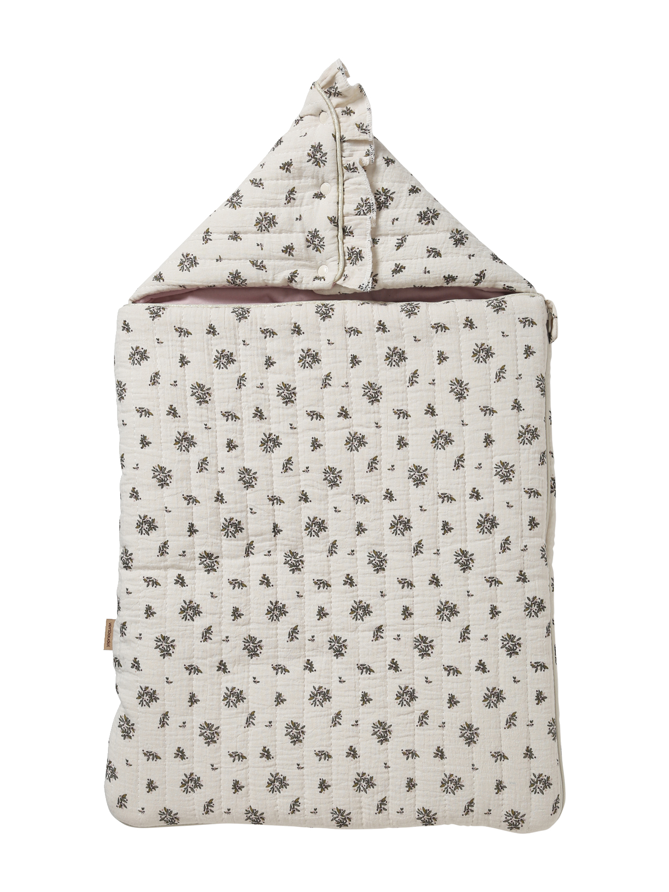 Nid d'ange en gaze de coton PETIT DINO, VERTBAUDET