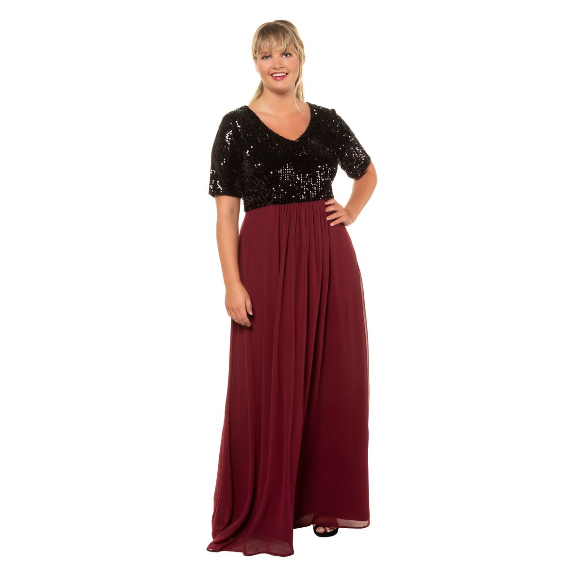 robe paillette grande taille pas cher