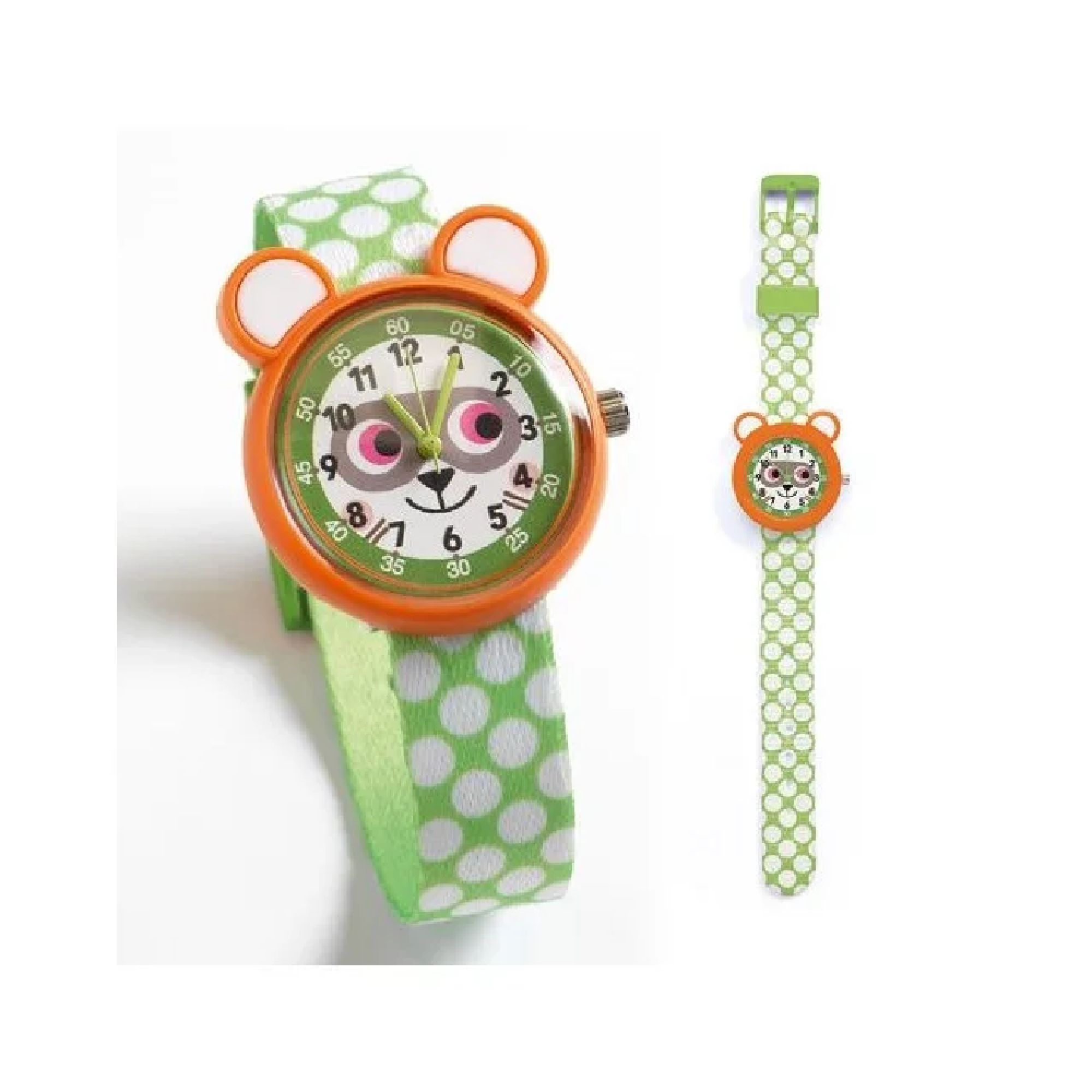 Montre des petits Ticlock Raton Laveur, DJECO