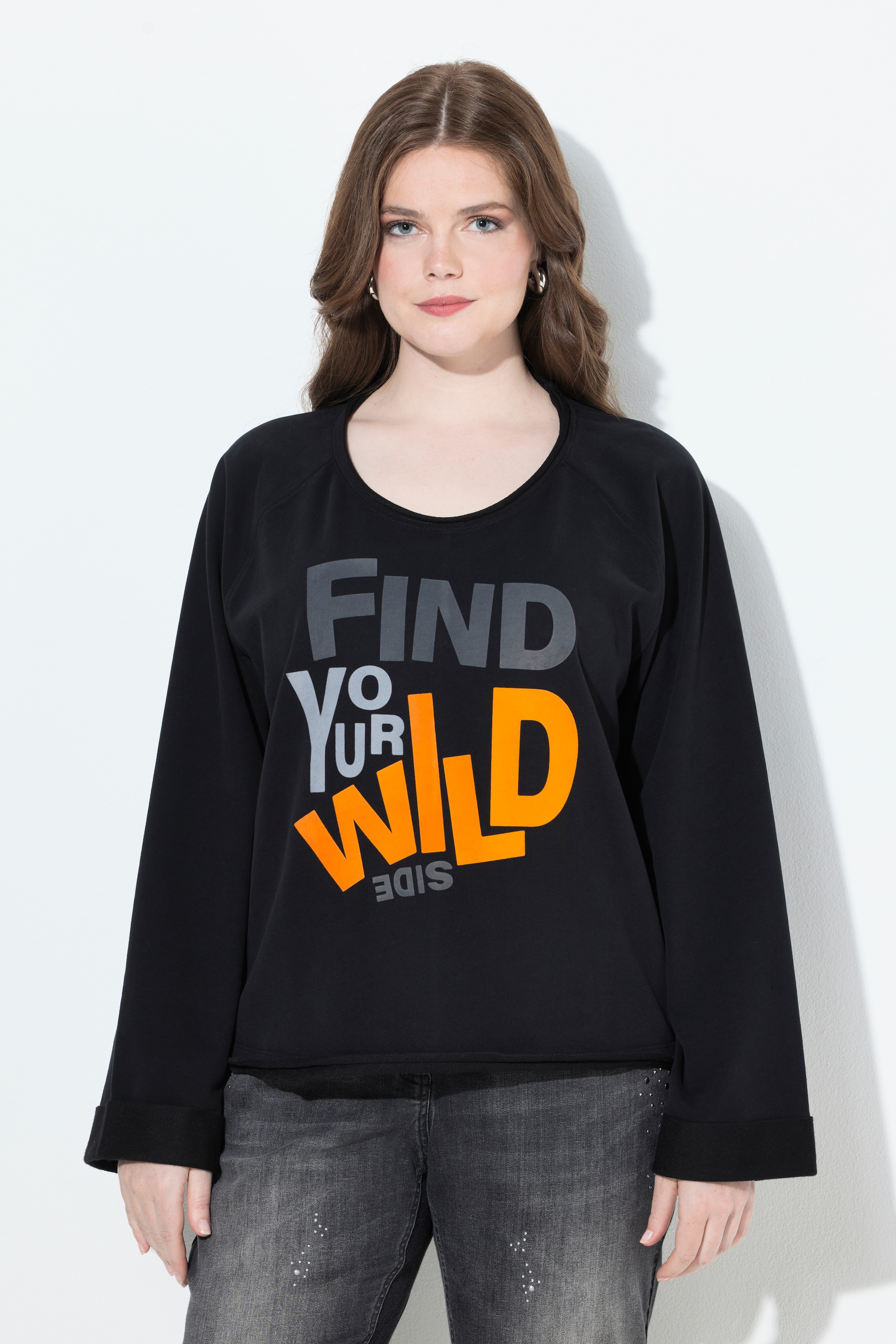 Sweat-shirt à message, ULLA POPKEN