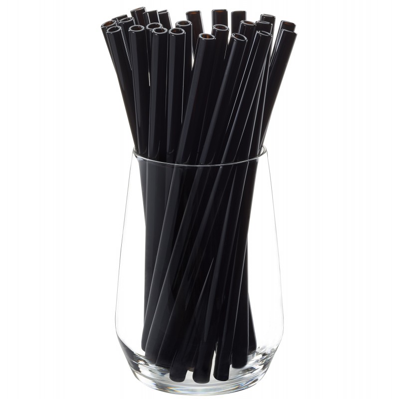 Pailles en verre future, 23 cm (25 pièces), GEFU
