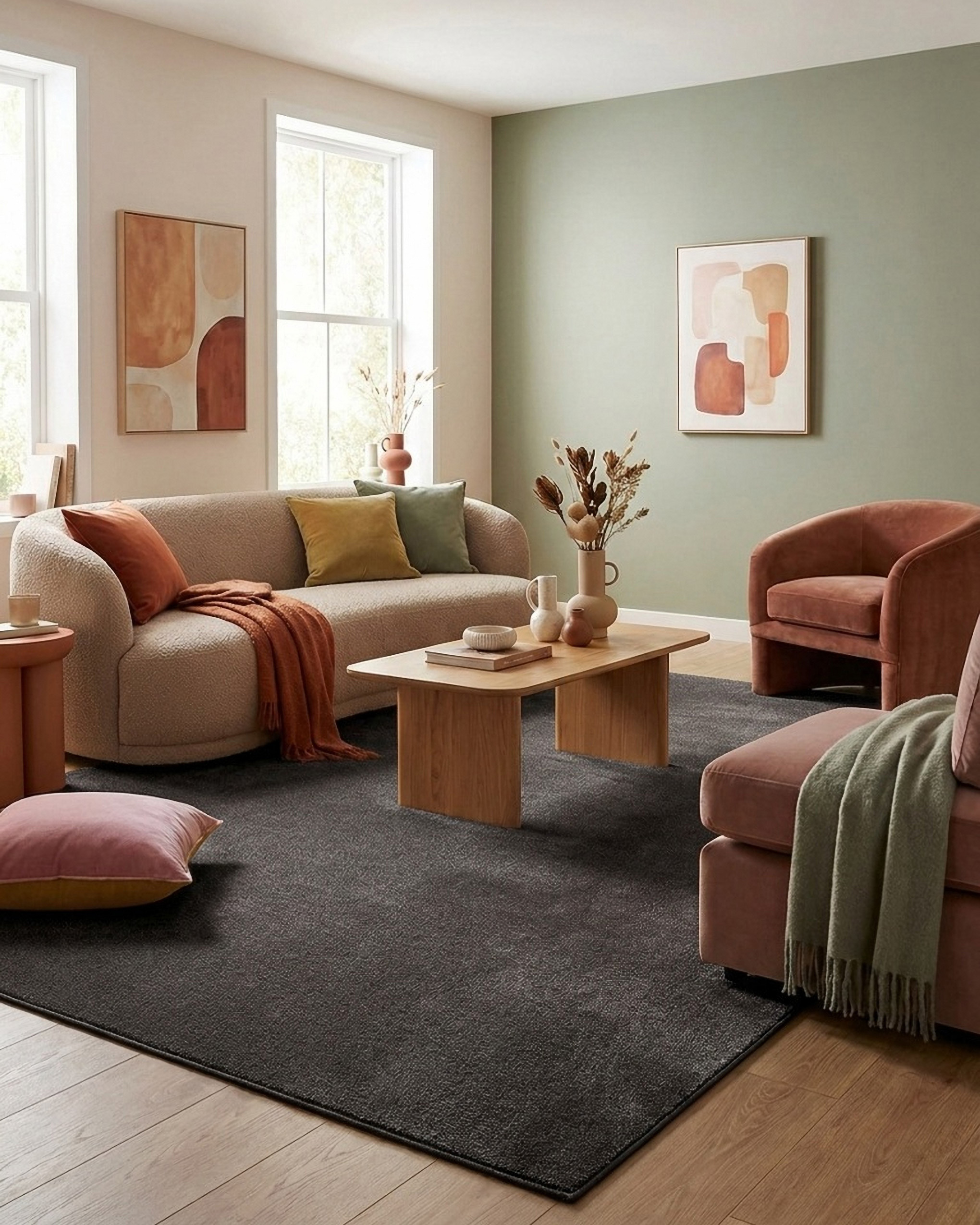 Tapis de couloir premium, tissé, poils courts ,  Montepulciano, HOMIE LIVING