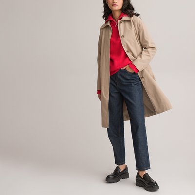 Mid-Length Trench Coat in Cotton Mix LA REDOUTE COLLECTIONS