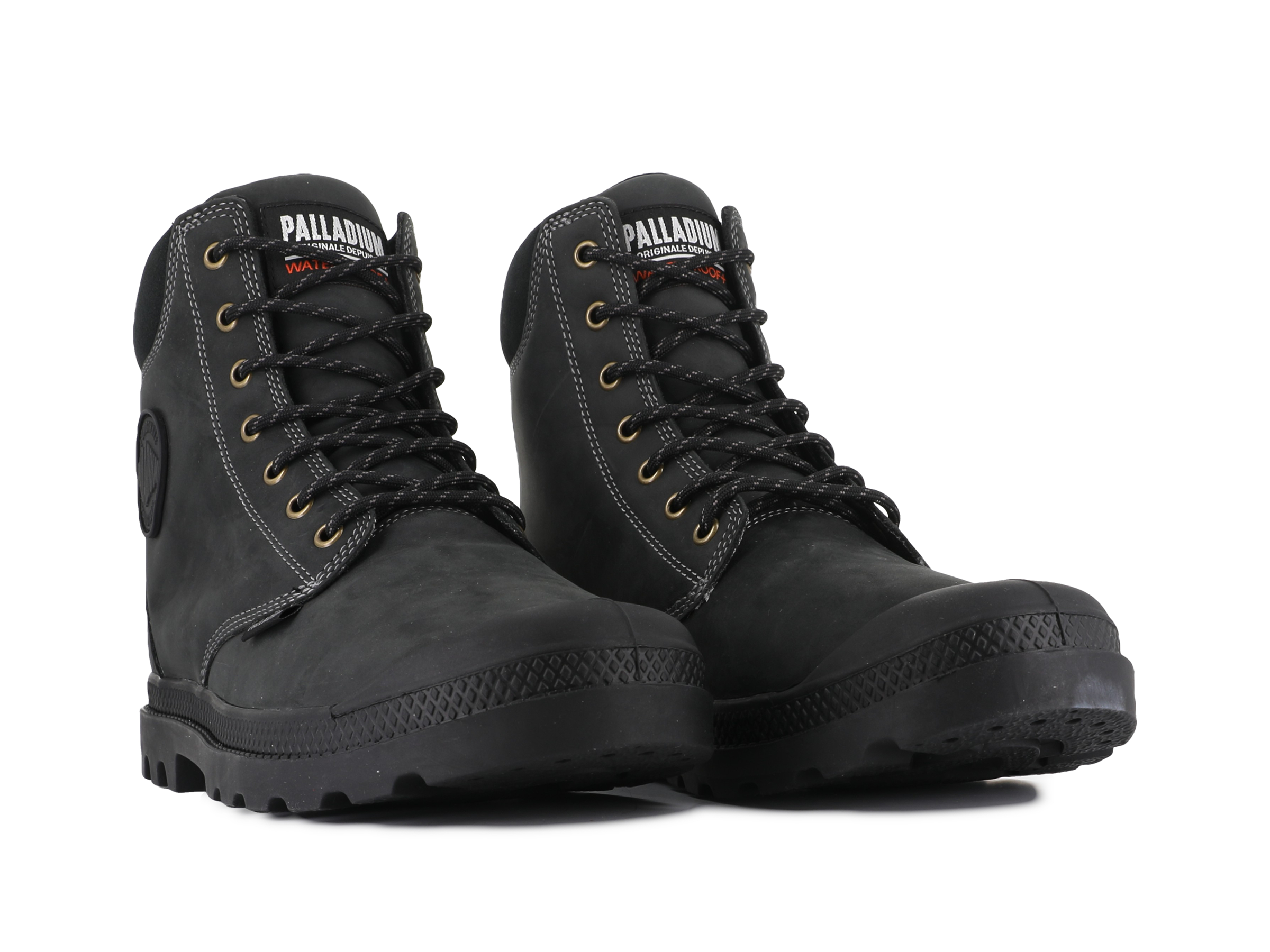 Boots en cuir PAMPA SC THINS WP+, PALLADIUM