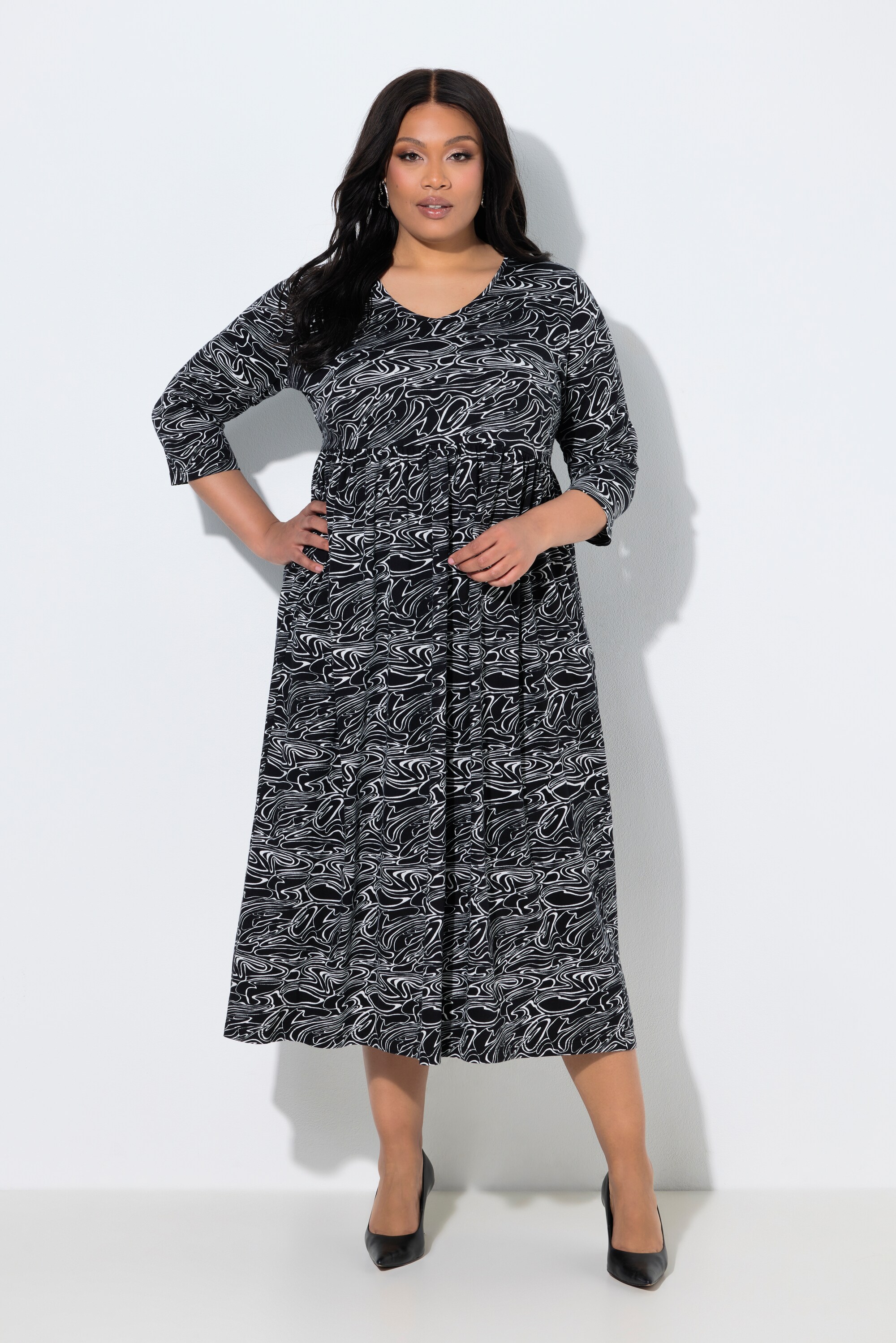 Robe maxi en jersey, ULLA POPKEN