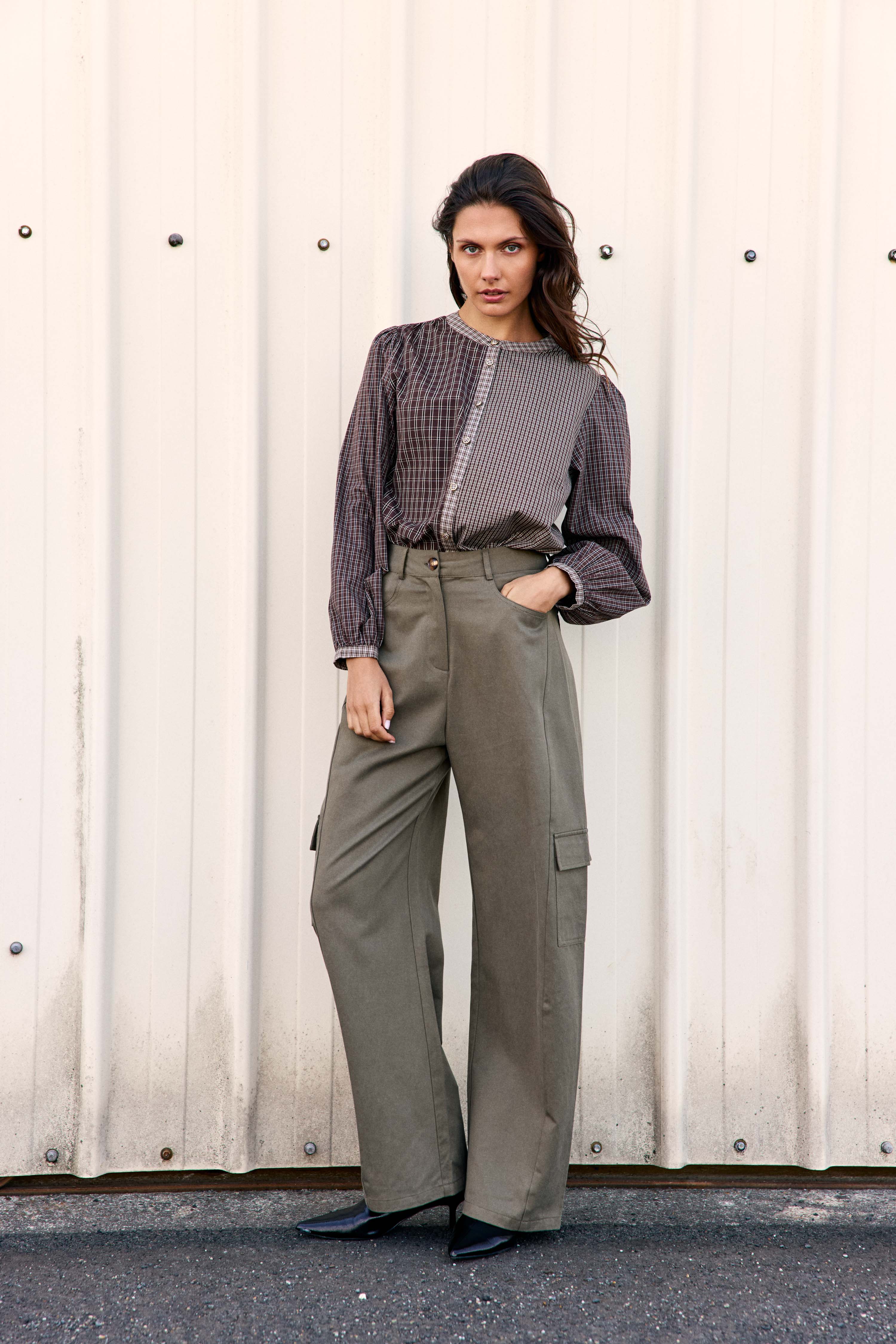BLOUSE imprimé à carreaux BEXIA, LA PETITE ETOILE