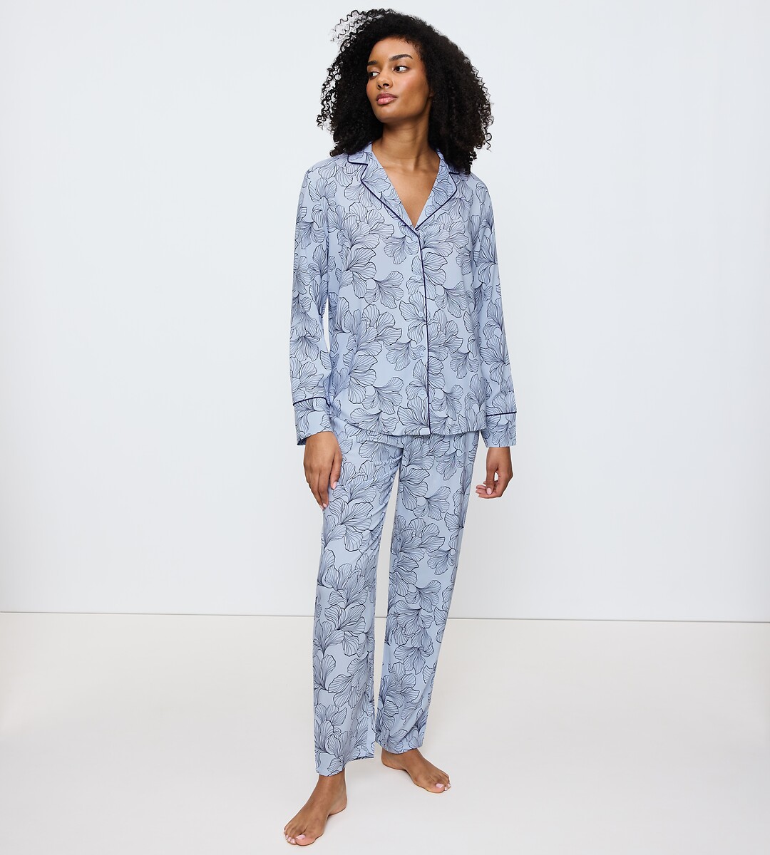 Pyjama long Boyfriend Fit