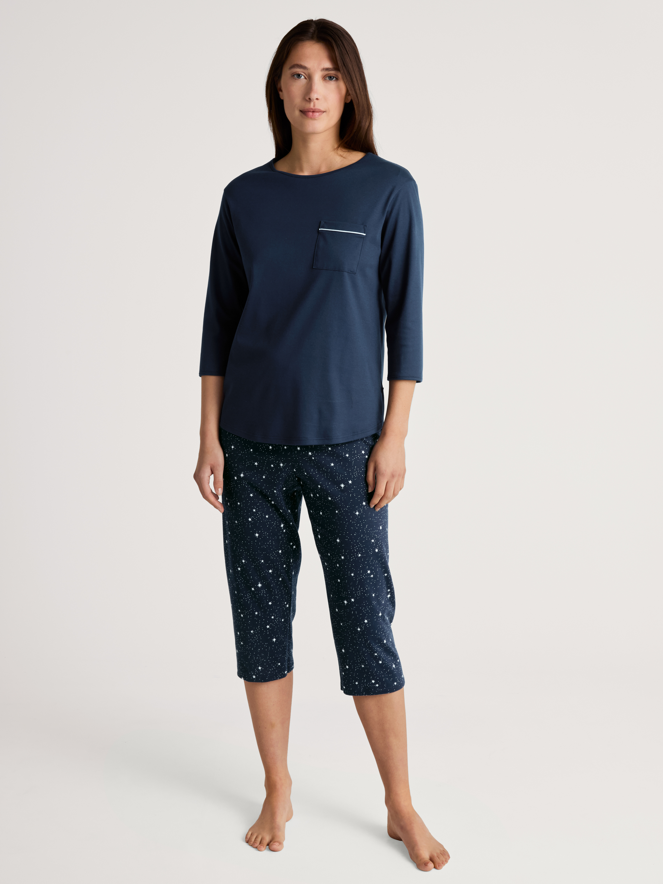 Pyjama 3/4 manches longues Coton SWEET DREAMS, CALIDA