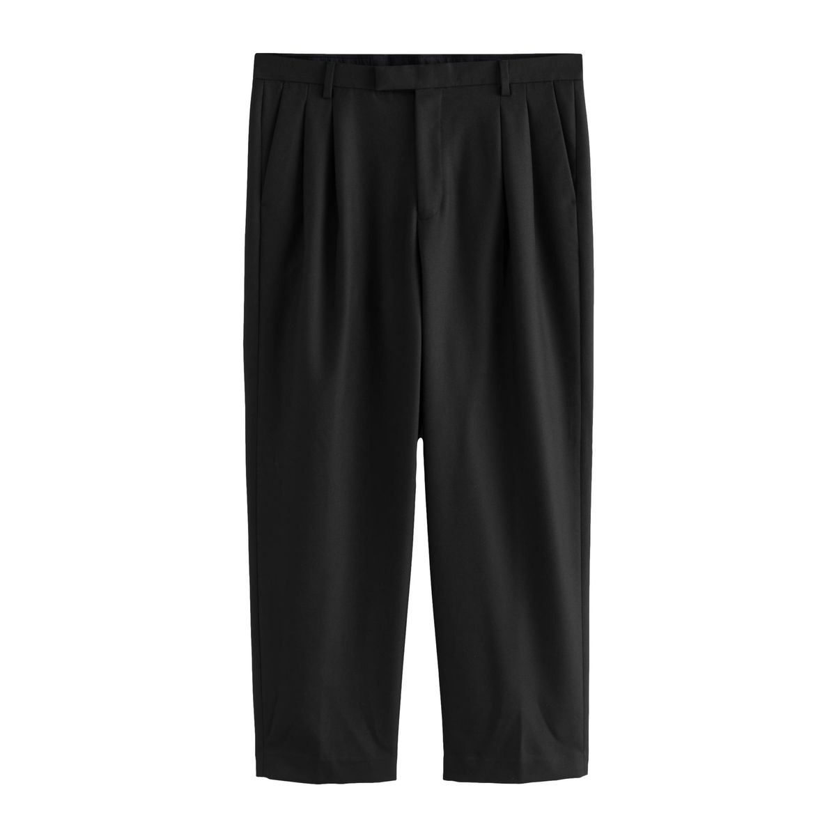 Pantalon ample à pinces en laine n. premium, NEXT