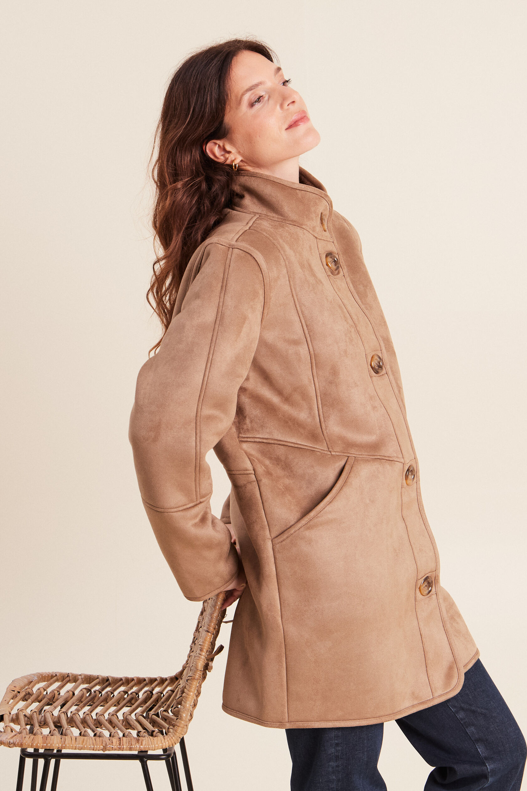 Manteau col montant, BREAL
