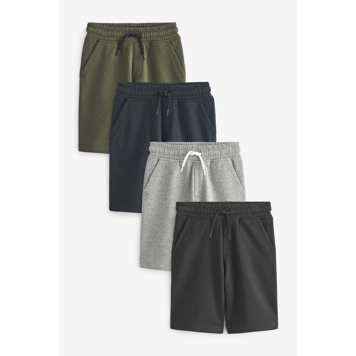 Shorts basique en jersey, lot de 4, NEXT