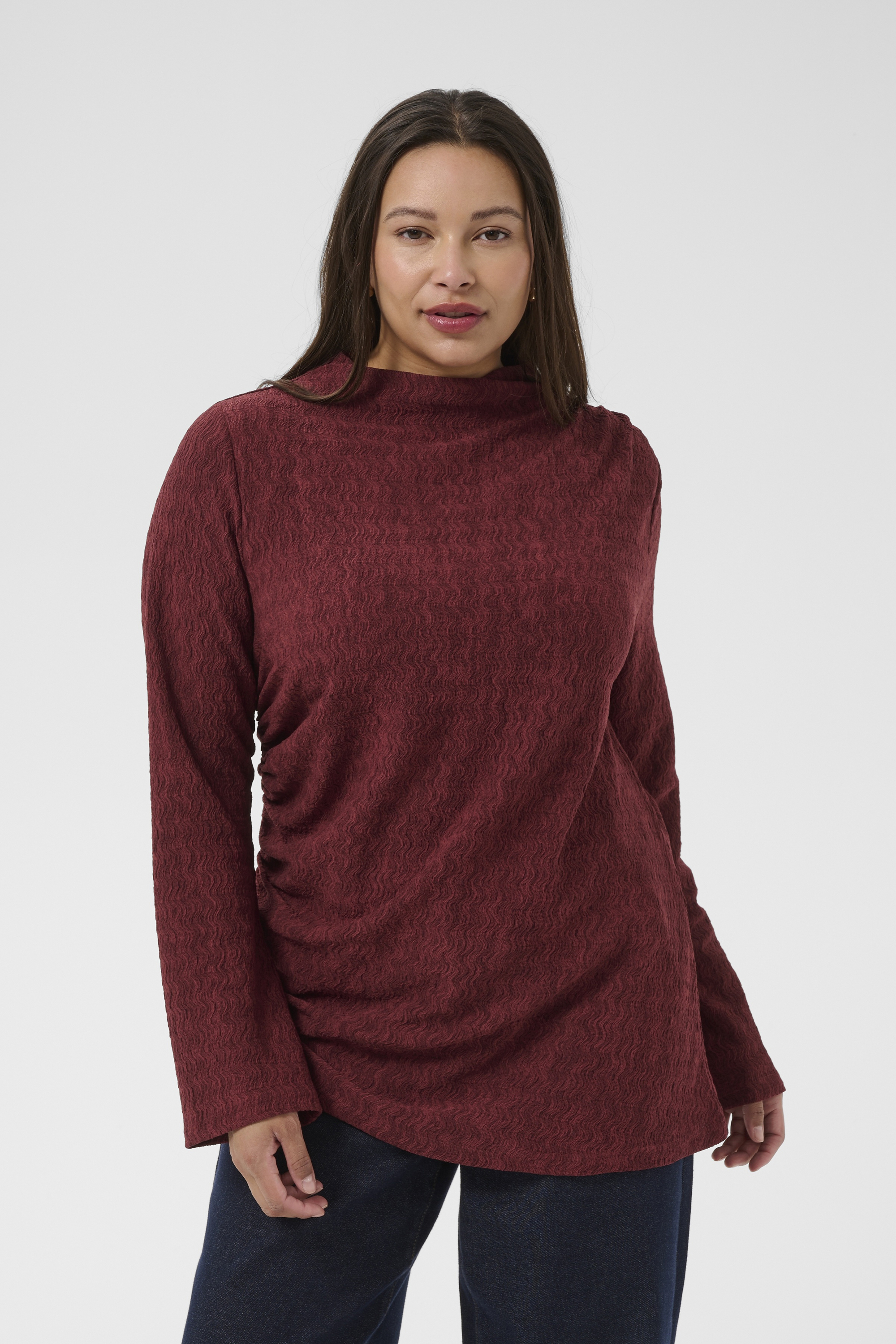 Blouse à manches longues, KAFFE CURVE