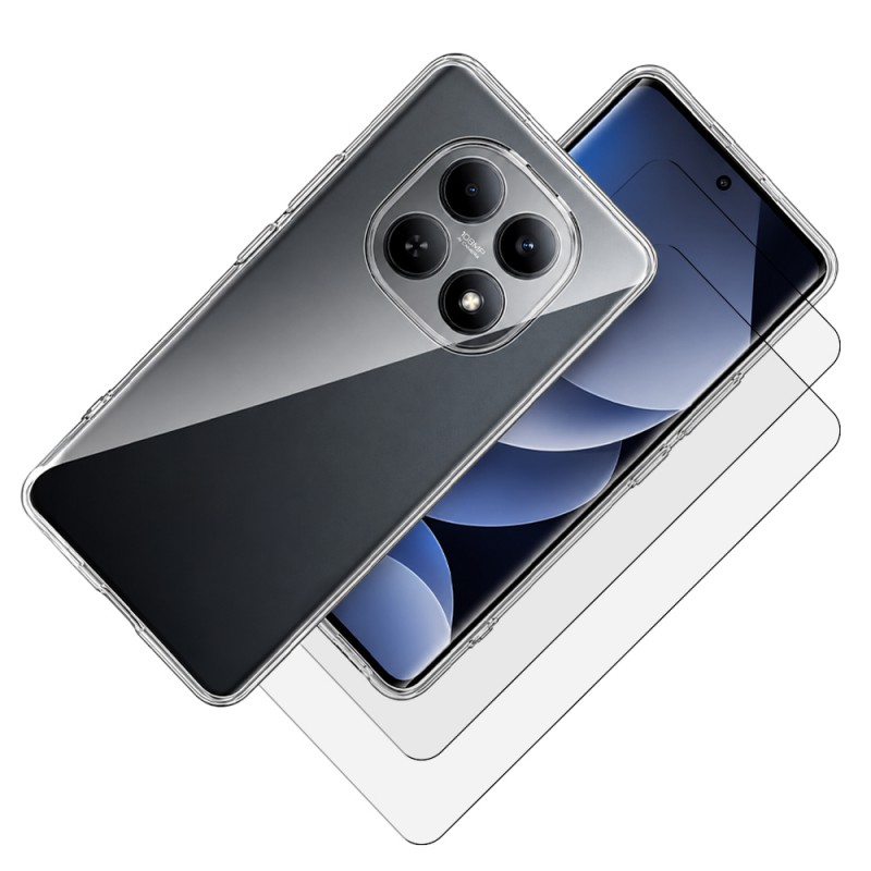 Coque mi Note 15 antichoc + 2 vitres, EVETANE