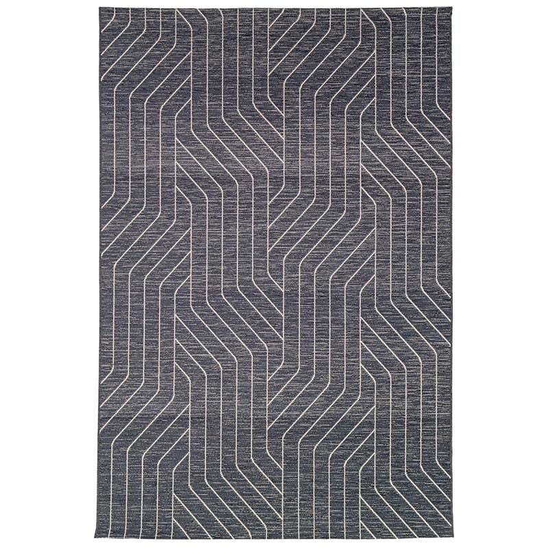 tapis contemporain rythme