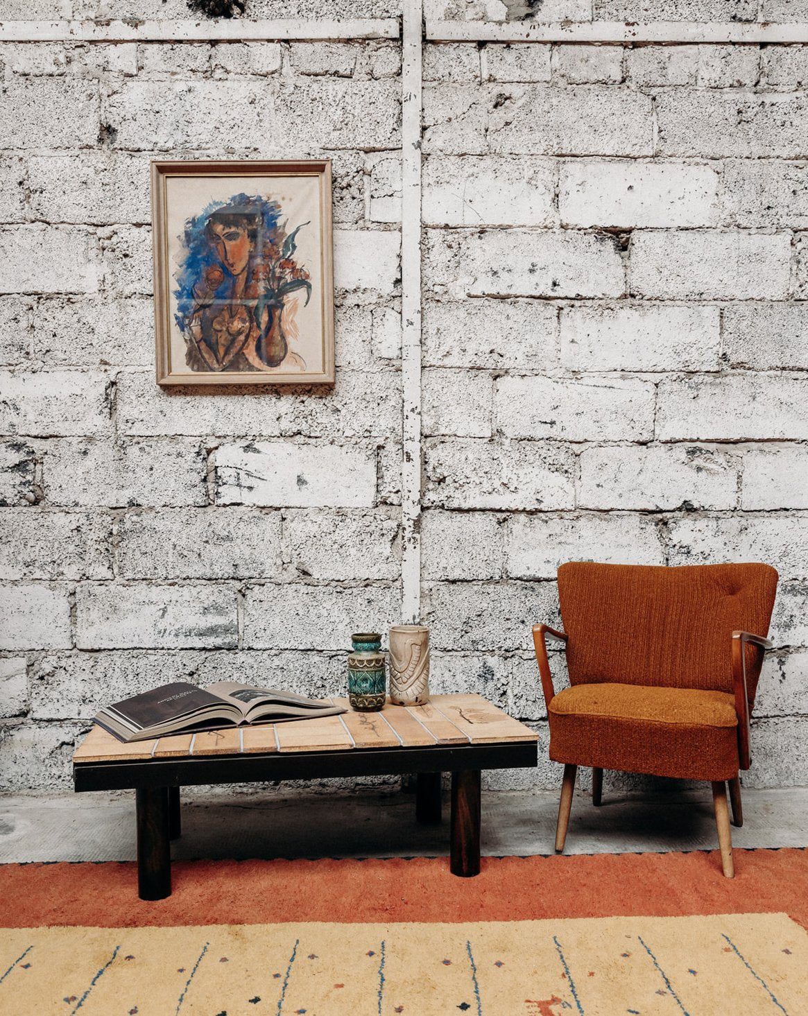 Table basse Roger Capron Donna N°370 - Bon état, DEBONGOUT