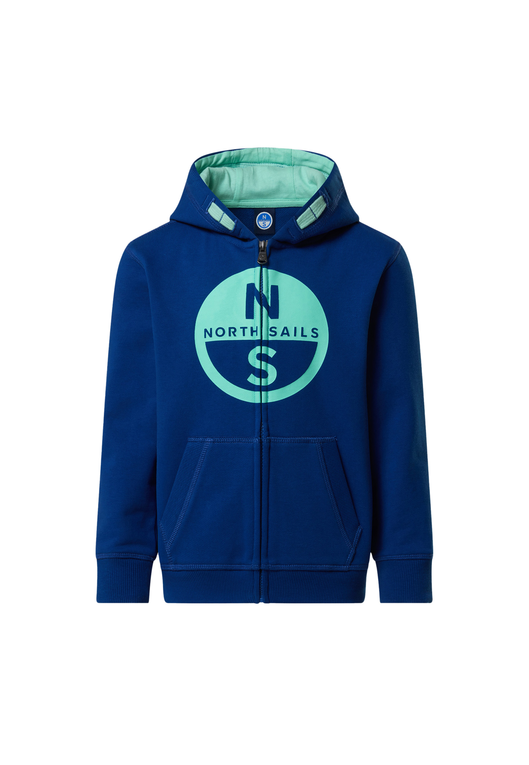 Lot de 2 sweats en coton à capuche et fermeture zippée (du 2 au 8 ans) | GREEN MIX | Sweats à capuche | M&S CH