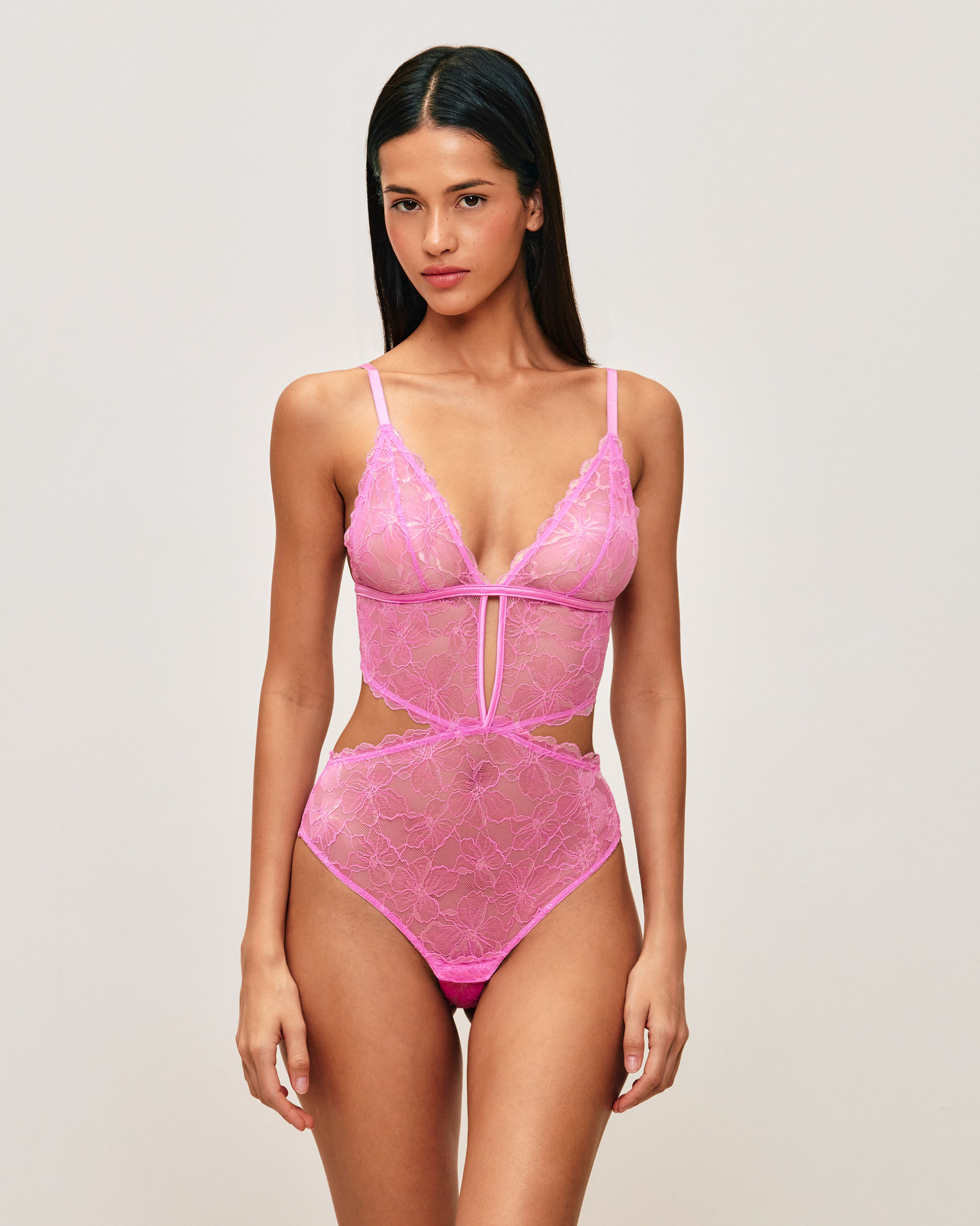 Body dos nu en dentelle florale SOHANIZ, UNDIZ